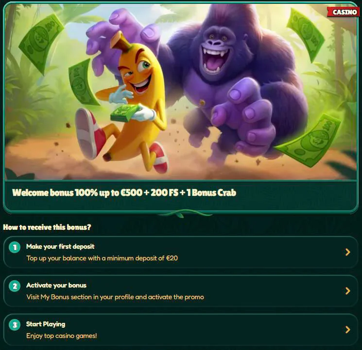 Welcome Bonus